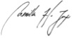 Camilla H. Fox.Signature